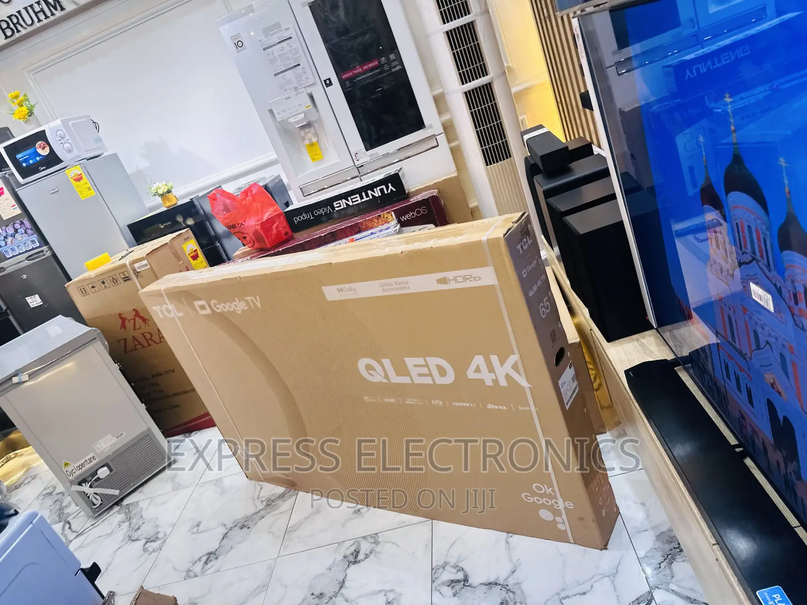 Available in Stock QLED UHD Smart TCL 65”C645 Tv 