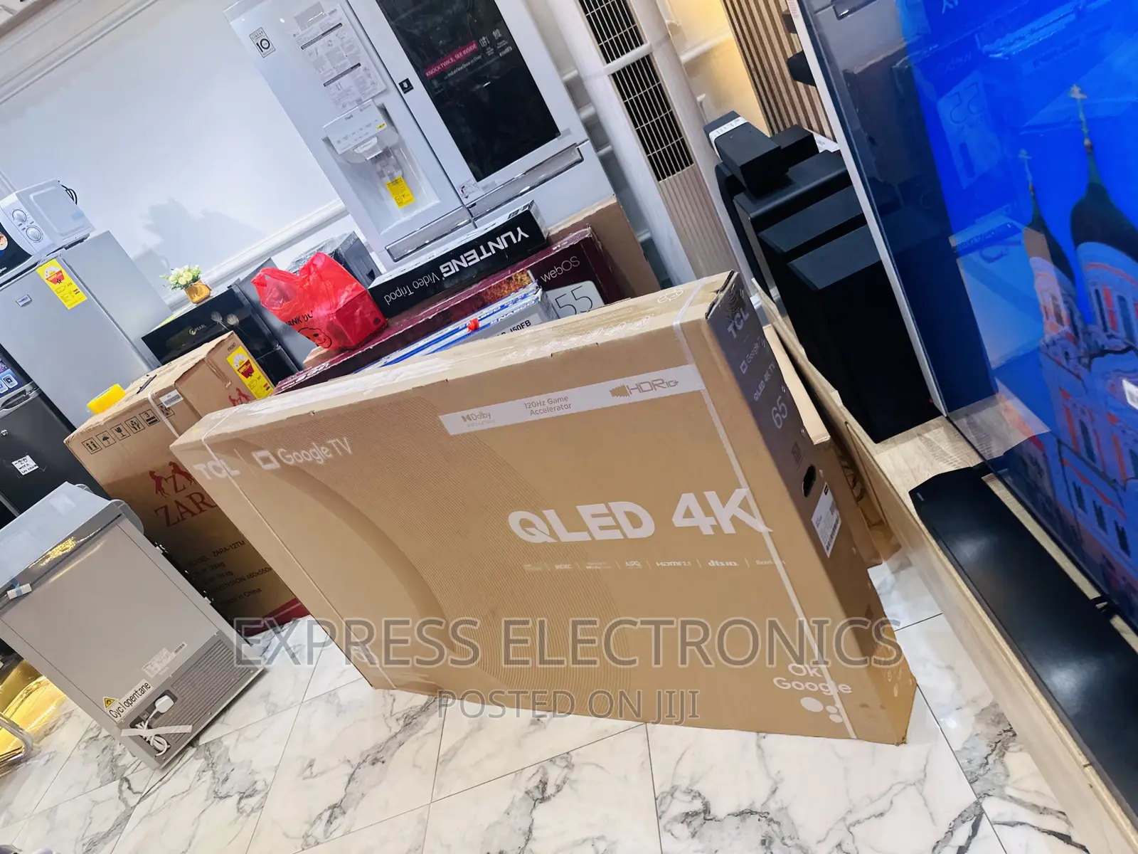 Available in Stock QLED UHD Smart TCL 65”C645 Tv 
