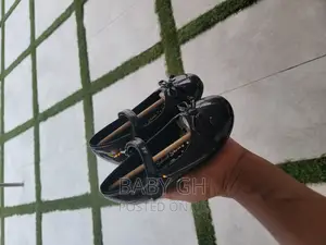 Girls Black School Shoes by George