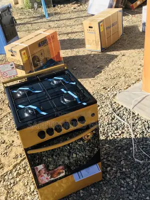 Gold 4 Gas Oven With Grill Cooker 50x50 Volcano Essential