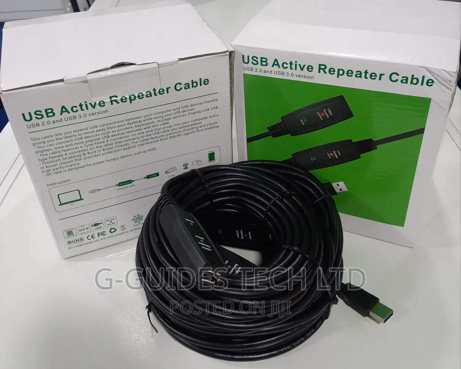 20m Usb 3.0 Active Extension Cable, 20m 3.0 Extension Cable