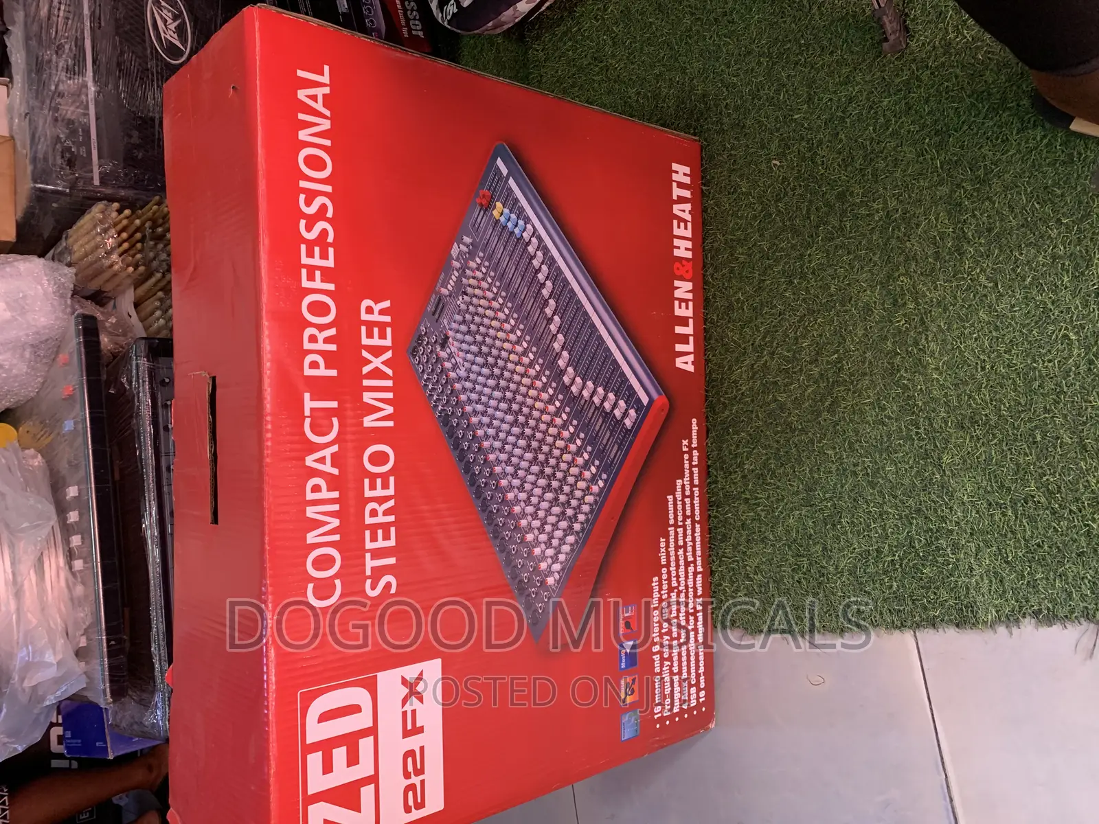 Allen Heath Zed22fx 22channel Mixer