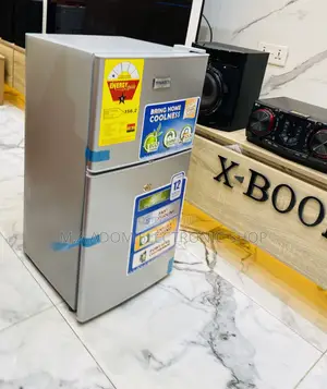 Fabulous Nasco Double Door Electric Fridge(Nasf2-120)Gray.