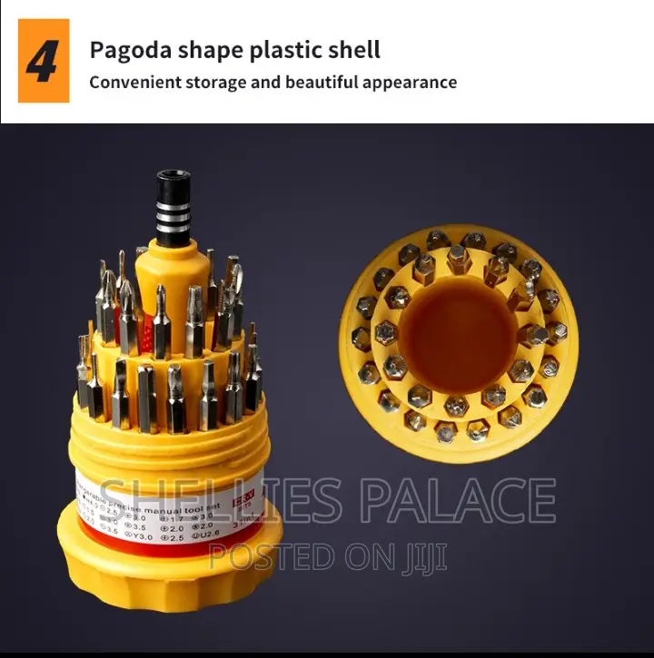 Hand Tool 31pcs Screwdriver Kit Small Mini