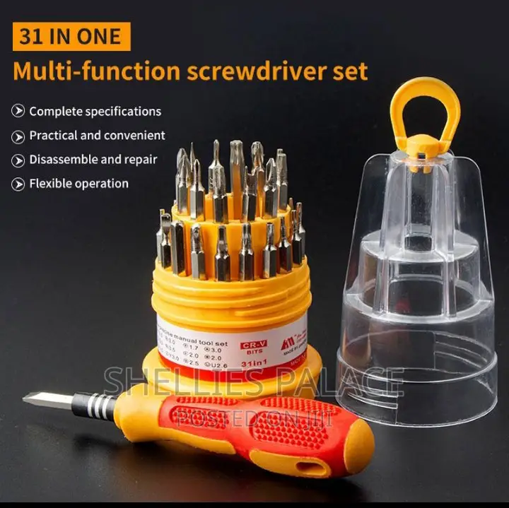 Hand Tool 31pcs Screwdriver Kit Small Mini