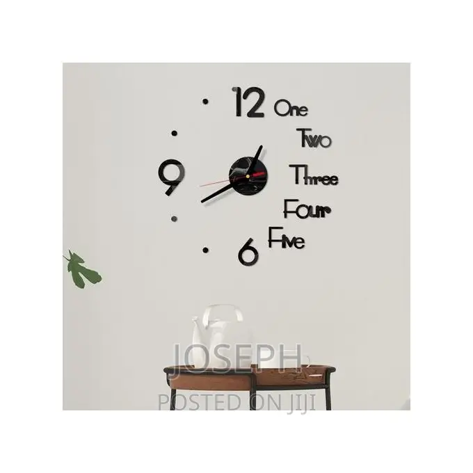 3d Wall Clock Type 1