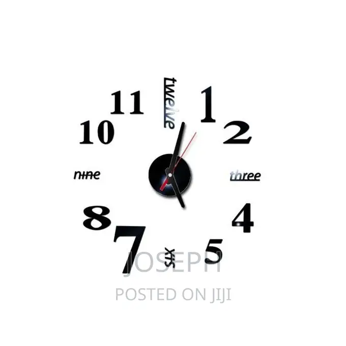 3d Wall Clock Type 3