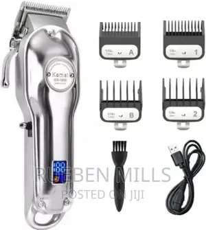 New Kemei Heavy Duty Hair Clipper Barbering Shaving Machine