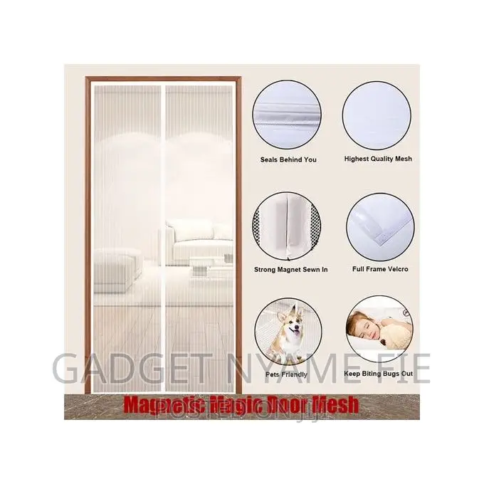 New MAGIC Magnetic Insect Door Net Screen /Curtain-2.1m*0.9m