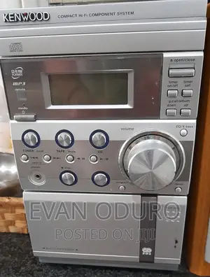 Kenwood Compact Hi-Fi Component System ,Cd, Radio,Tape