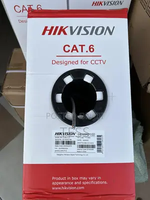 Hikvision Pure Copper Cat6 Network Cable 24AWG DS-1LNGUTCO