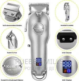 Super Strong Kemei Cordless Shaving Barbering Machine