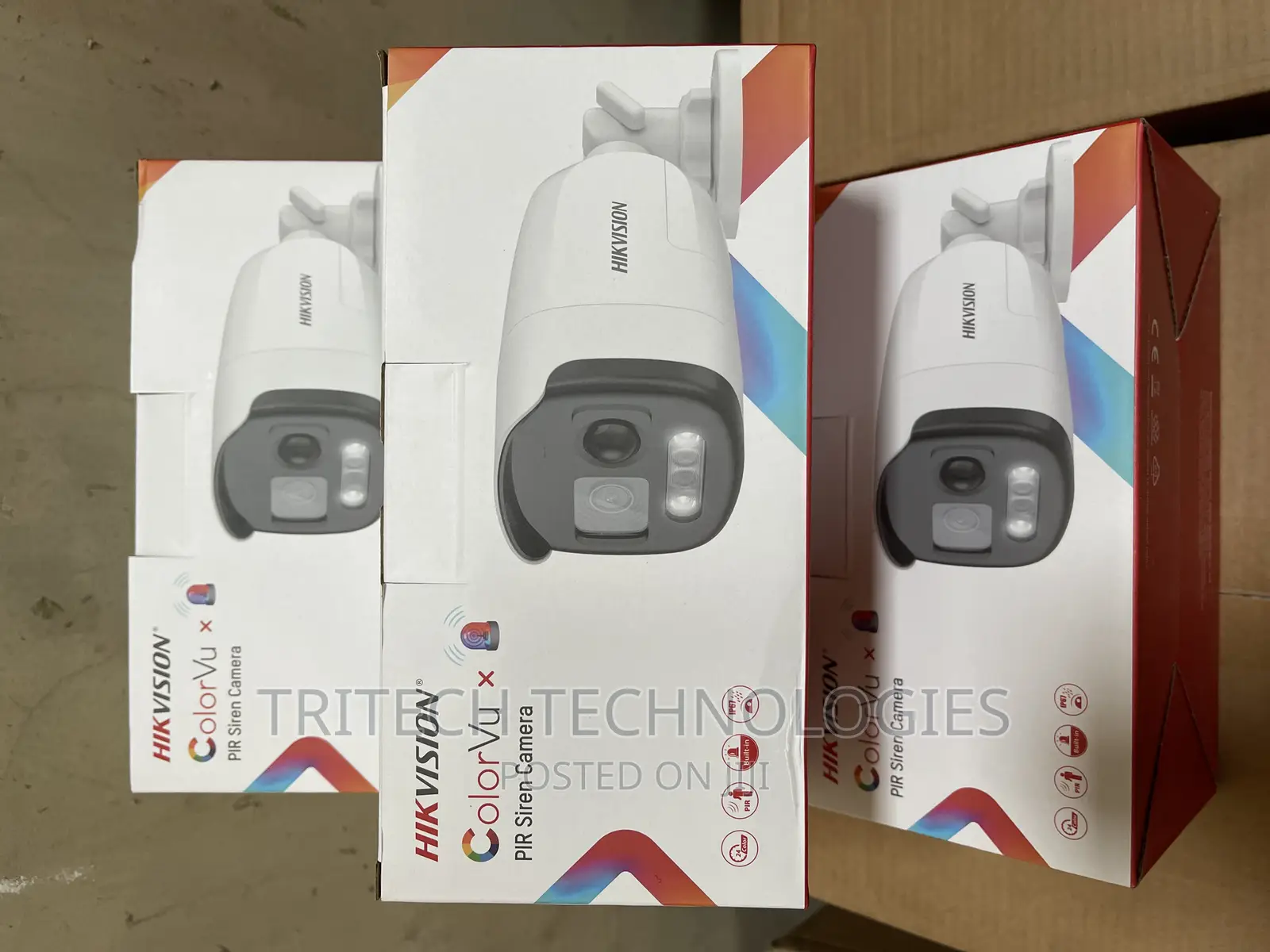 HIKVISION (5MP) Colorvu PIR Siren Fixed Bullet Camera