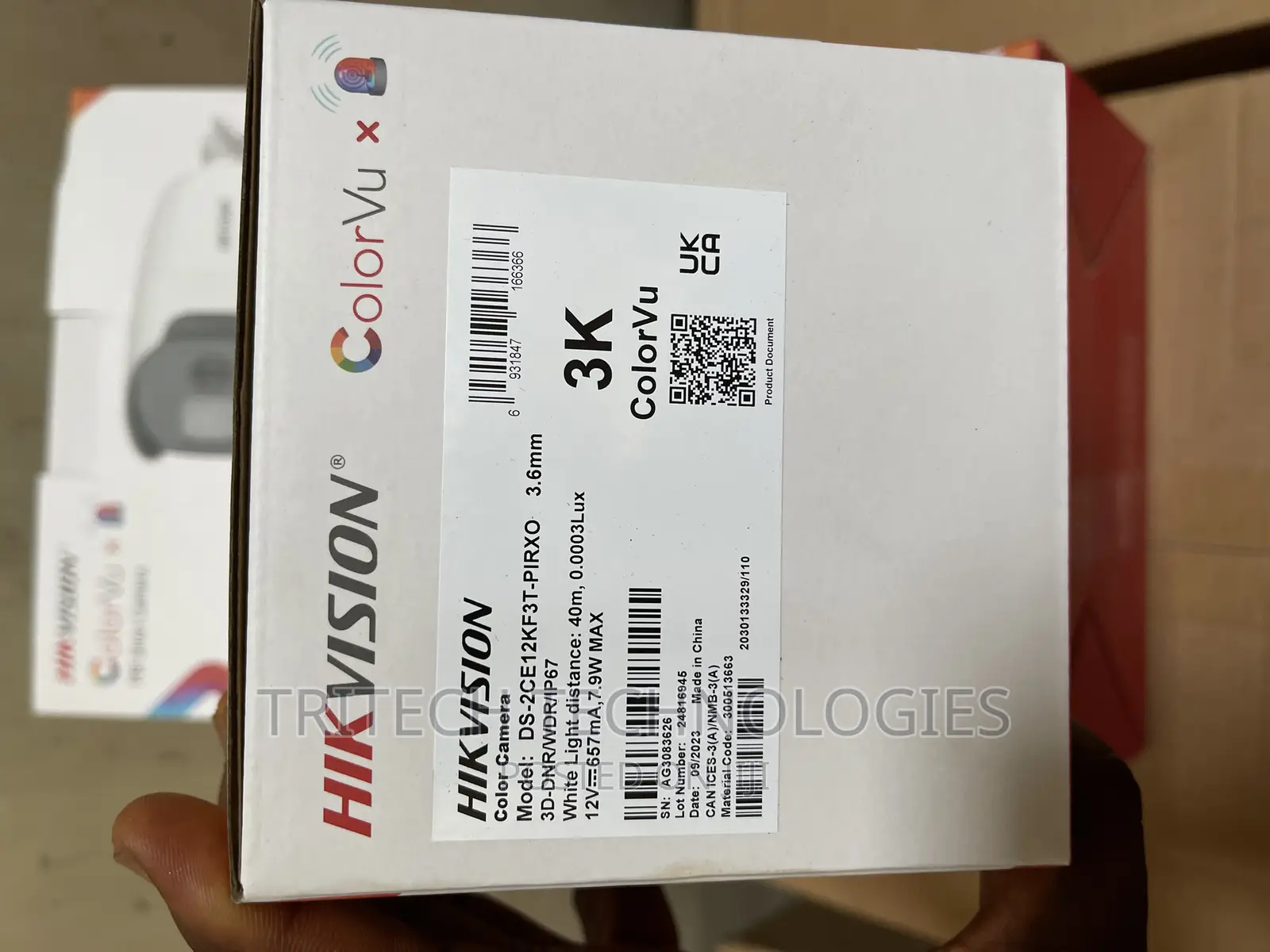 HIKVISION (5MP) Colorvu PIR Siren Fixed Bullet Camera