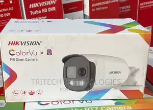 HIKVISION (5MP) Colorvu PIR Siren Fixed Bullet Camera