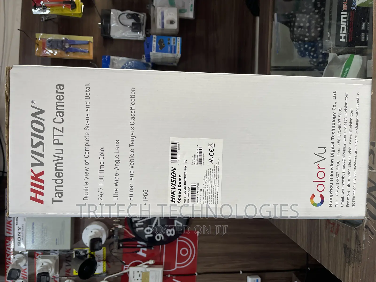 Hikvision Tandemvu PTZ Camera 6+4mp 25x Color Vu Panoramic