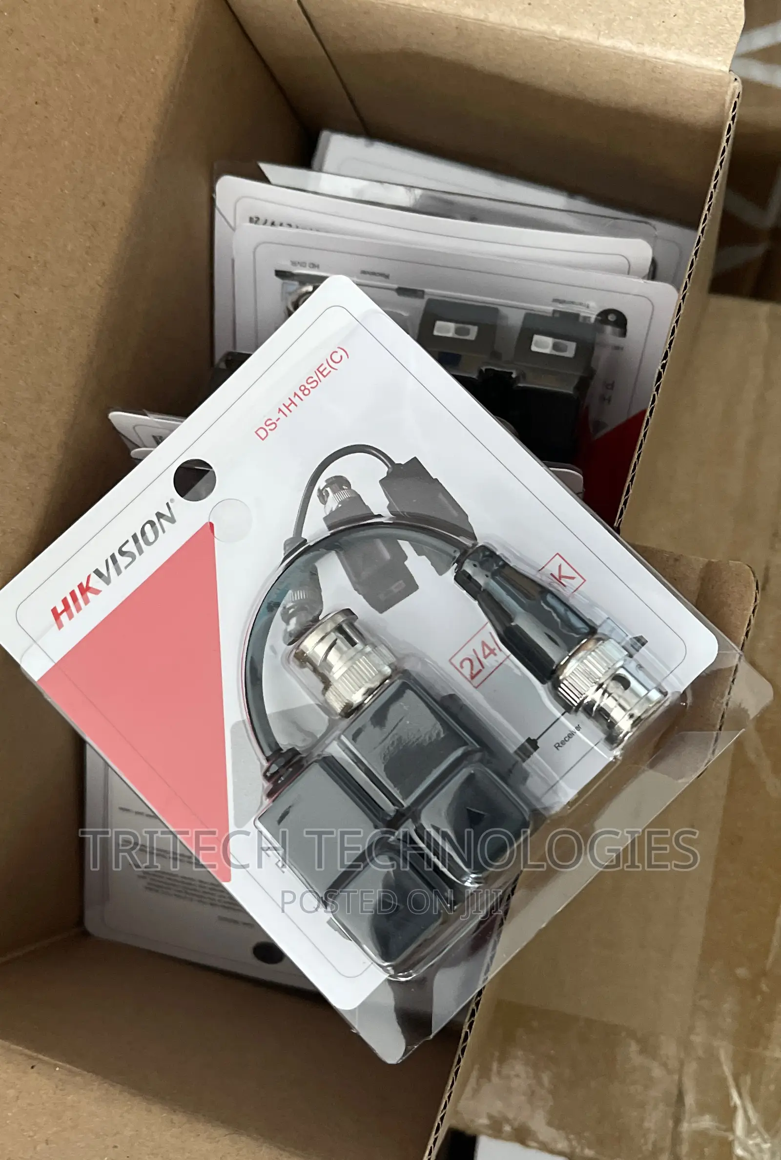 Hikvision Video Balun 1 Channel Resolution 2mp 4mp 5mp 8mp