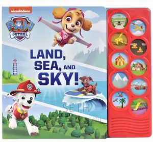 PAW Patrol - Land, Sea, and Sky! - 10-Button Sound Book