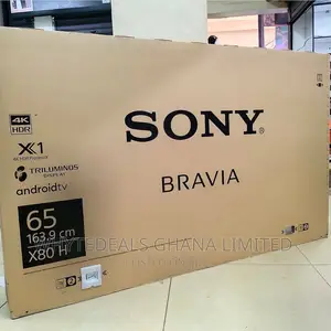 SONY 65” Smart UHD Voice-Control HDR Android Led TV-2024