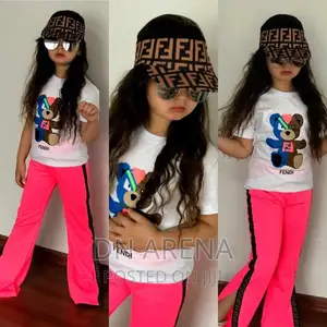 Fendi Girls 3pcs Outfit for 3 to 12yrs
