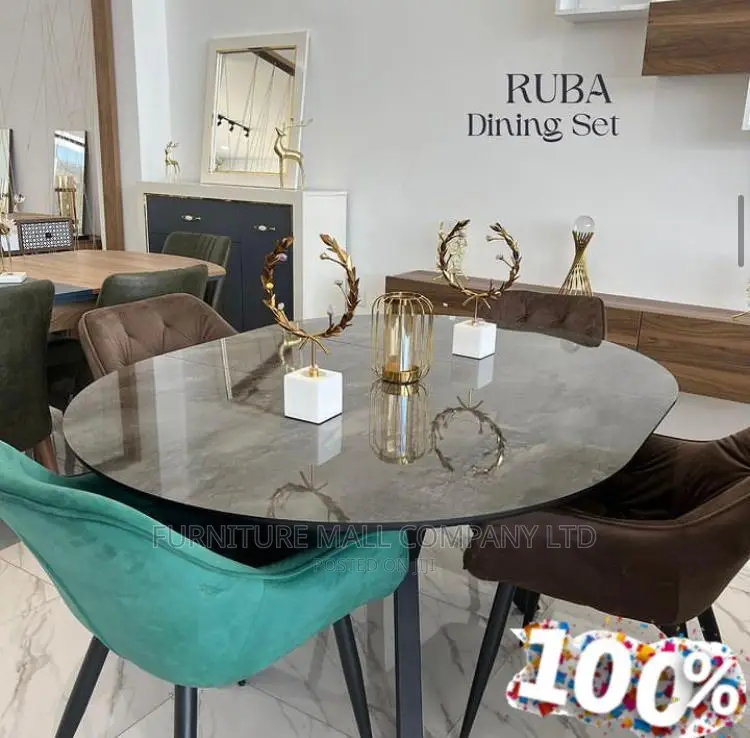 Round Dining Table With Four Chairs. Free Delivery