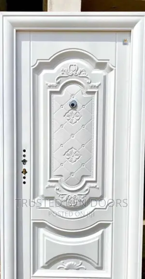 Paladin White Turkish Security Door [All Sizes+Colors+Design