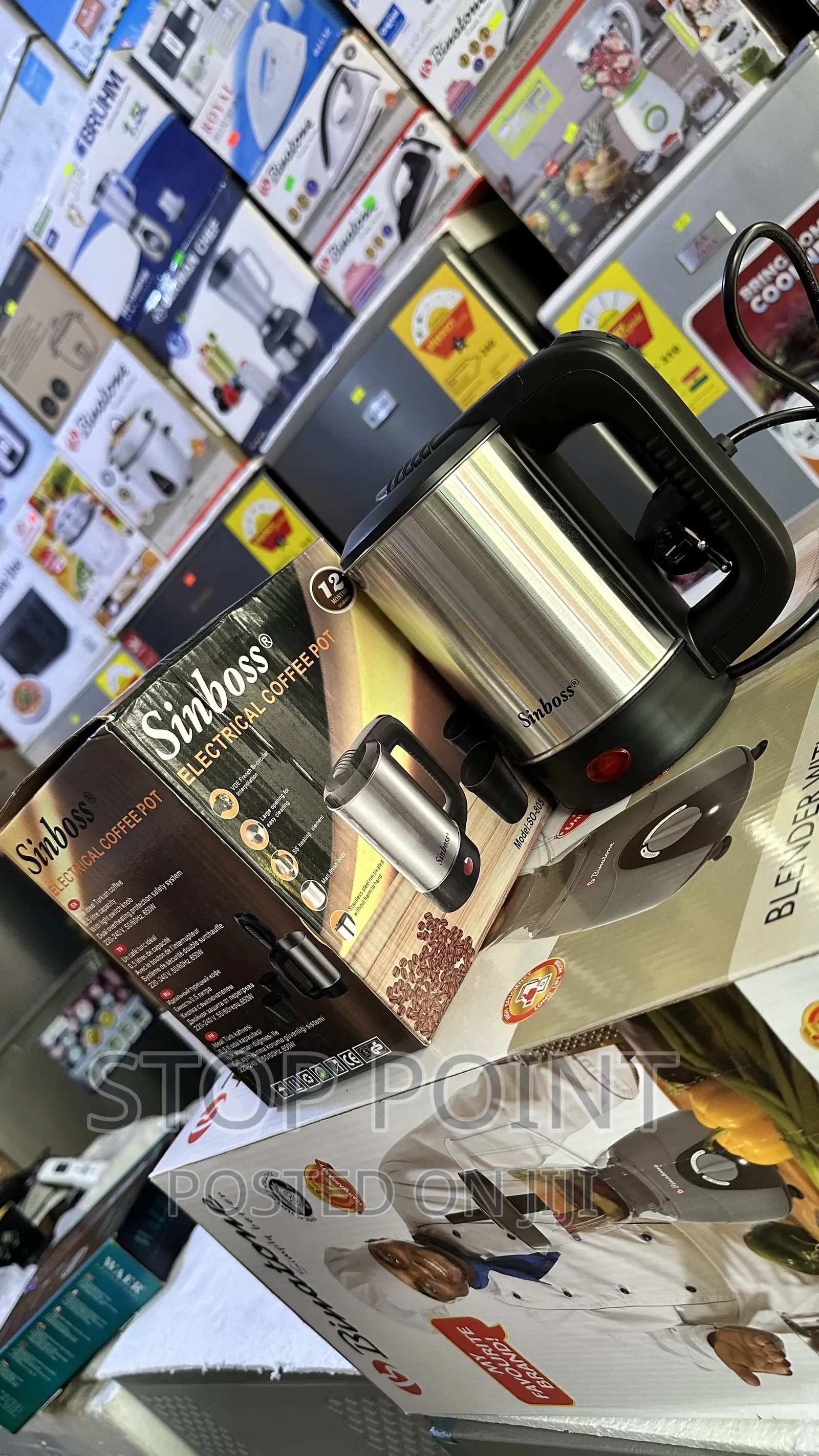 Sin Boss Electrical Coffee Pot