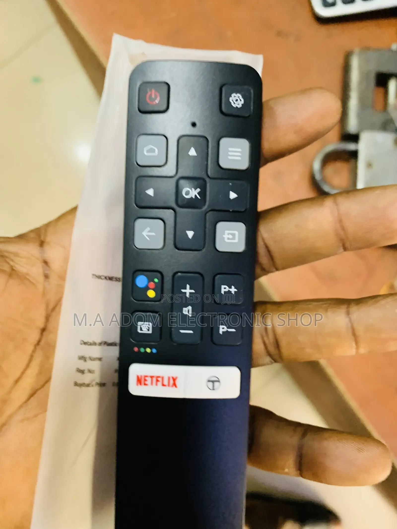 Sleek TCL Short Smart Replaceable Remote Control
