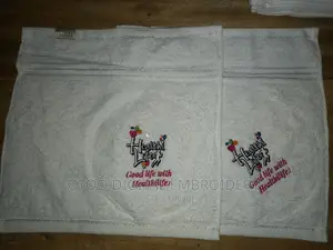 Face Towel Embroidery