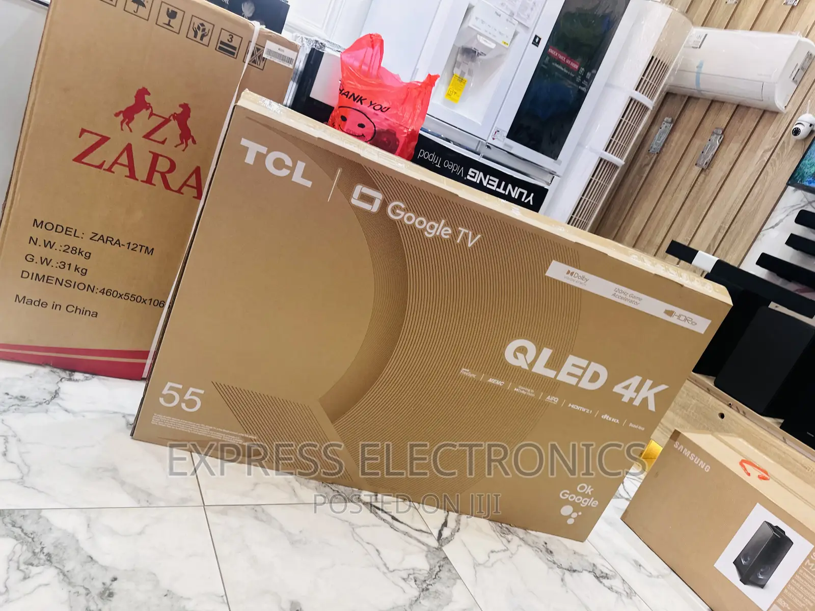 High Quality Smart QLED UHD TCL 55C645.