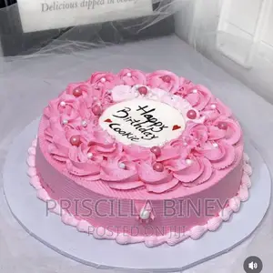 Pinky Delicious Cake