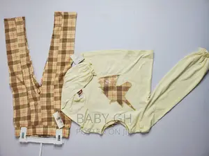 Top and Vintage Plaid Pants for Girls