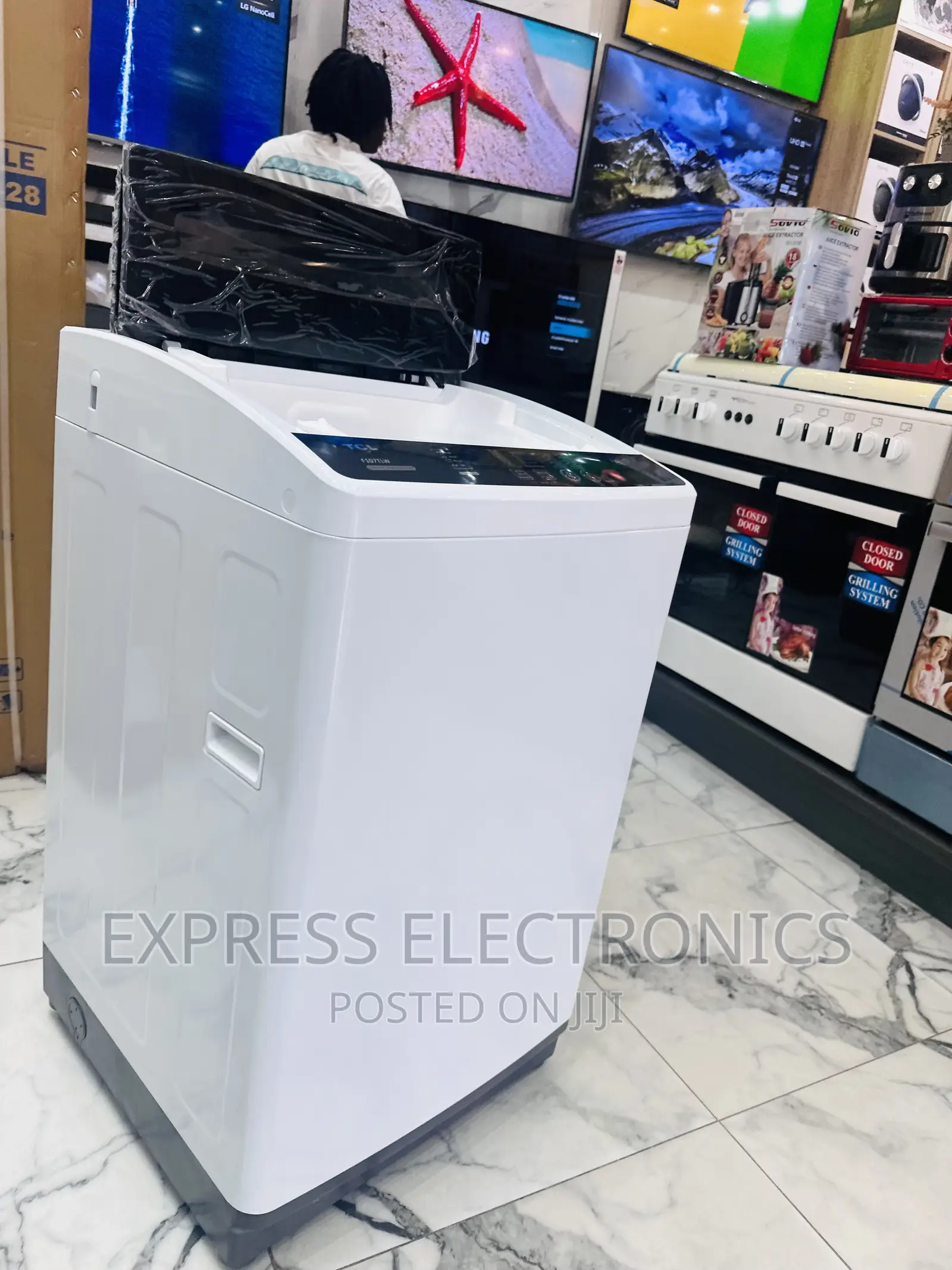 Automatic Power Off Washing Machine 7kg Topload TCL