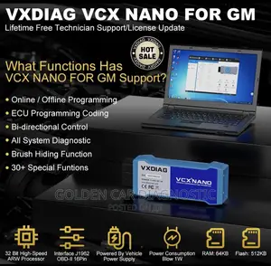Vxdiag VCX Nano for Gm Opel Obd2 Diagnostics Scanner