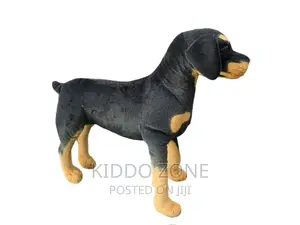 Black Vertical Dog 68 Is to 70 Cm Long ST0063