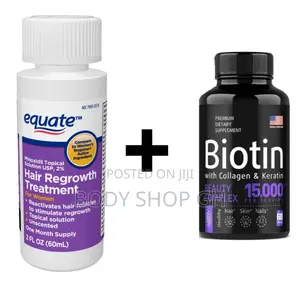Equate Minoxidil + Biotin + Collagen - Women Hairloss Treat
