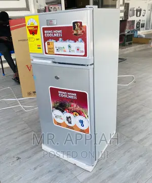 Shop Quality Zara 12TM Double Door Electric Fridge(Gray).