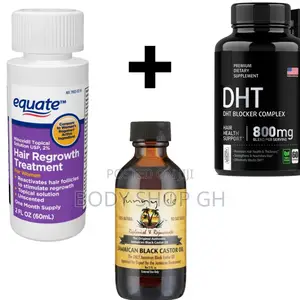 Women Hairloss Treatment Pack - Minoxidil + Castir Oil + DHT