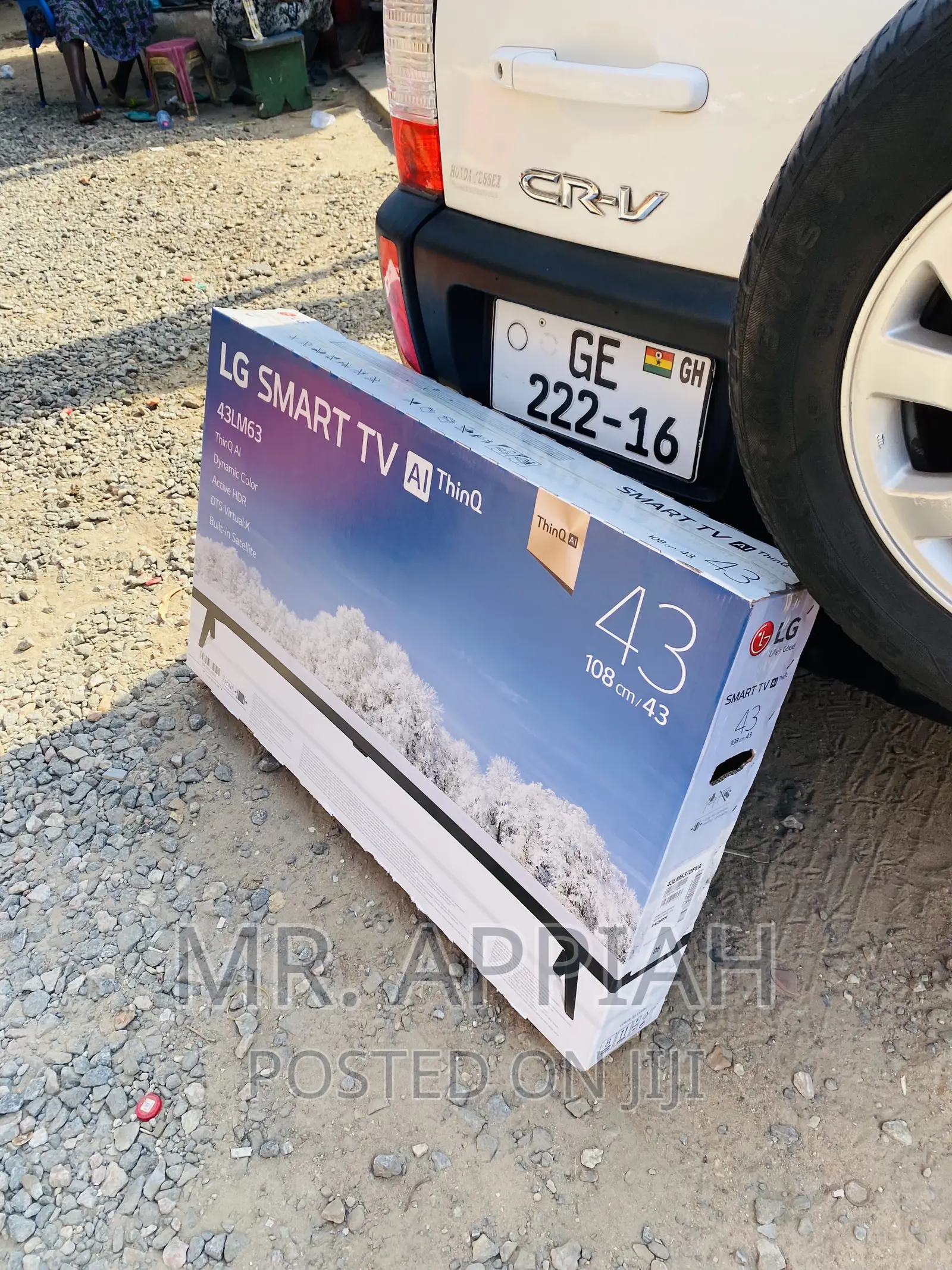 Highly Energy Saving LG 43lm637 43” Full HD Smart LED Tv.