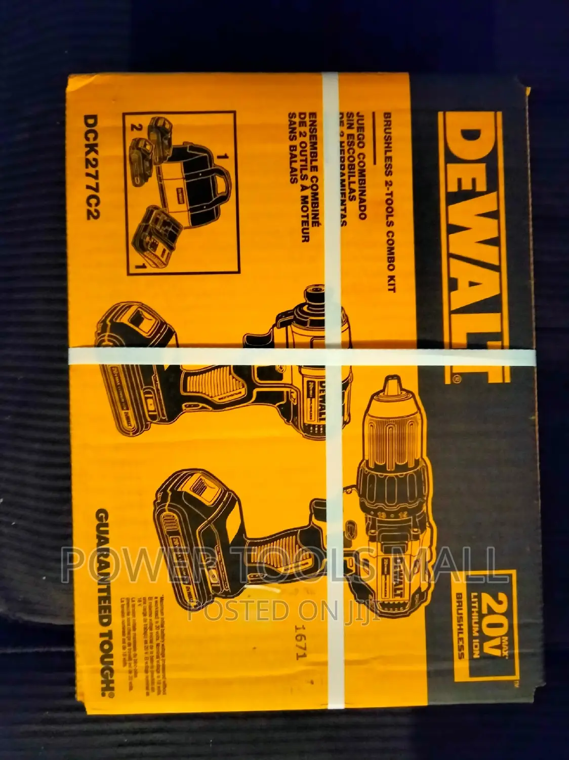 Dewalt 20v Cordless Impact Drill Combo Kit - DCK283D2