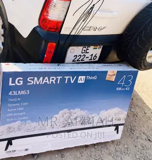 Unique Designed LG 43lm637 43” Full HD Smart Led Tv(Black)