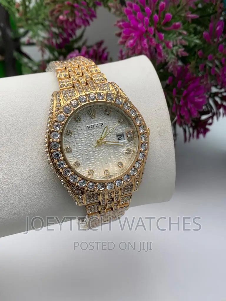 Iced Rolex Watch Set