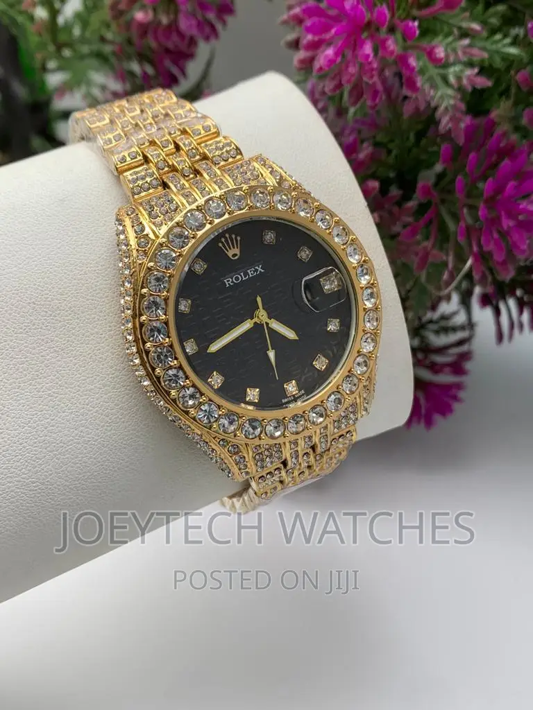 Iced Rolex Watch Set