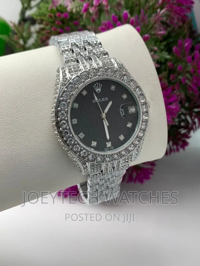 Iced Rolex Watch Set