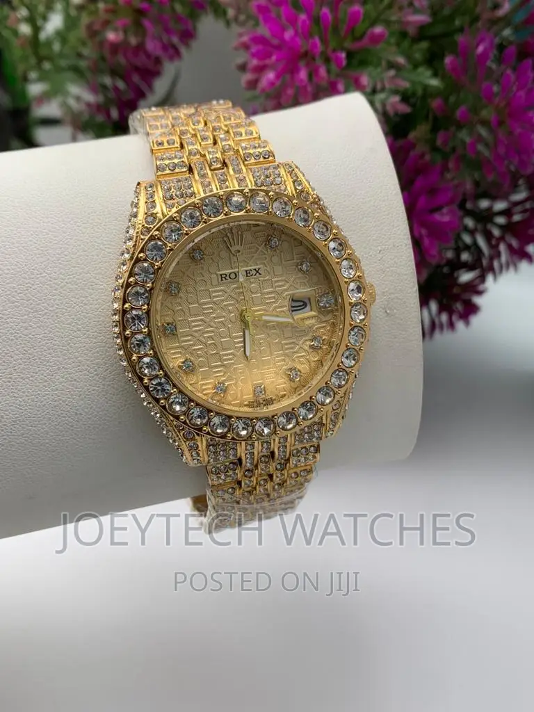Iced Rolex Watch Set