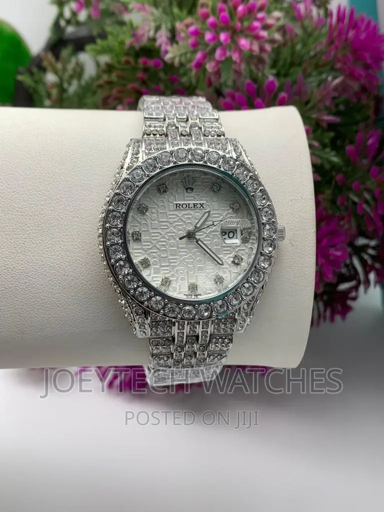 Iced Rolex Watch Set