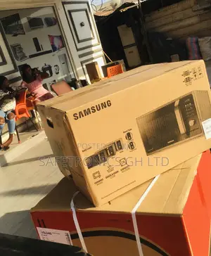 Samsung 23L Electric Black Countertop Microwave MS23F301