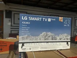 Available Now at Store Lg 43lm637 FHD Smart Tv 43”