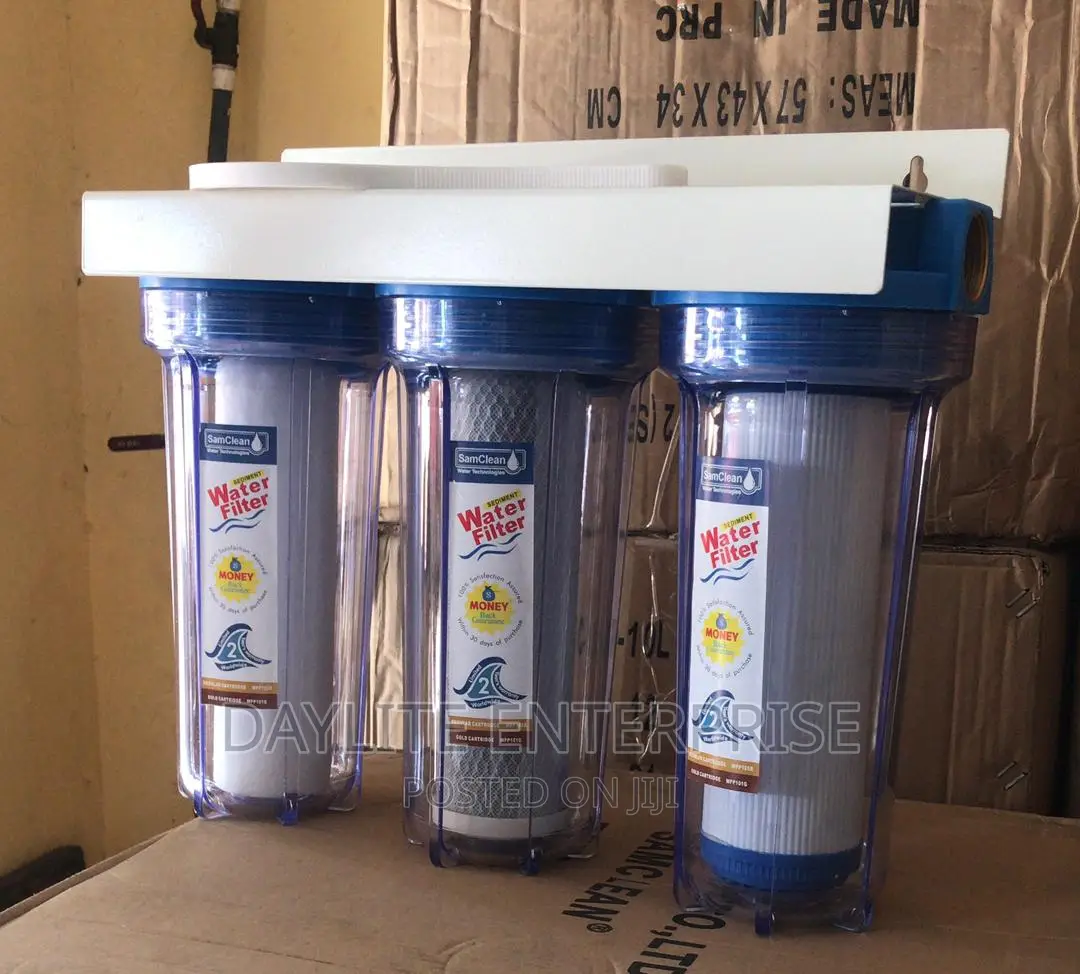 Tripple and Double Water Filter Set
