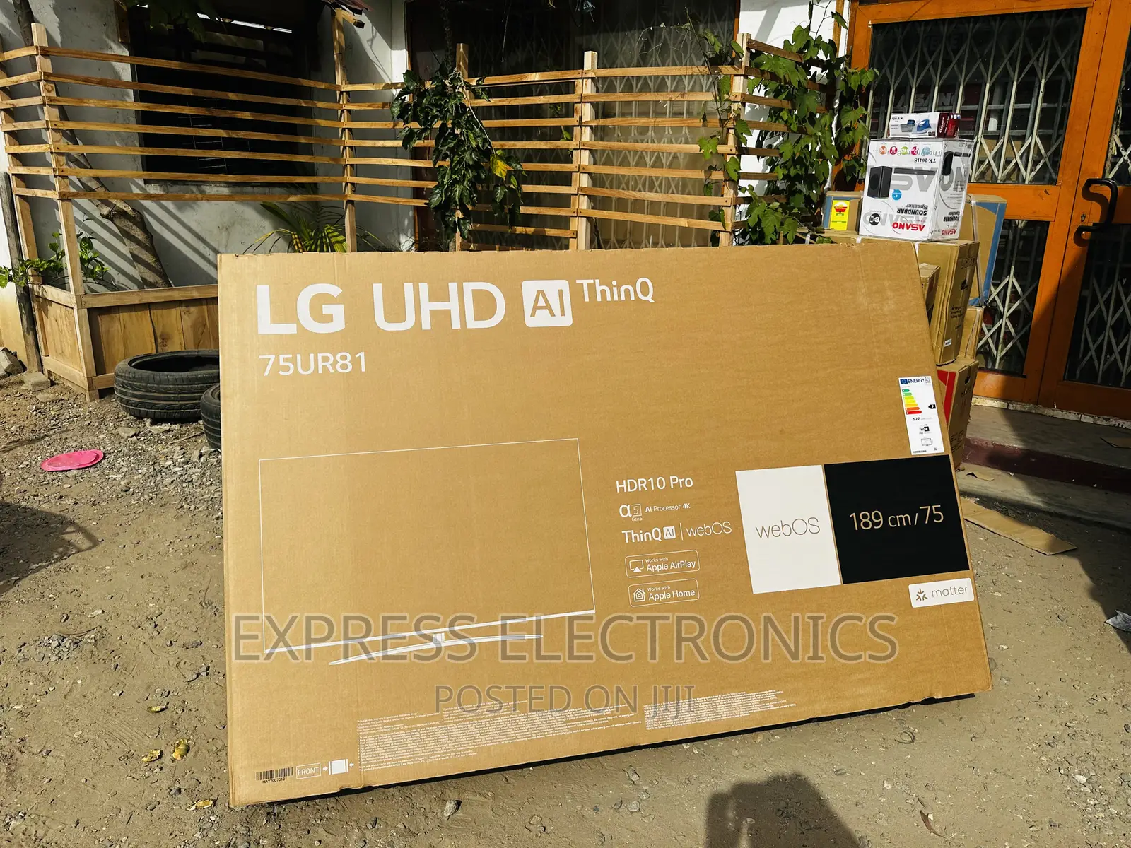 Smart Technology UHD Smart LG 75”UR81 Tv